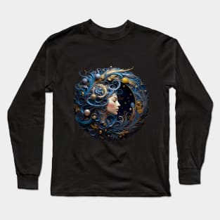 Celestial Goddess 01 Long Sleeve T-Shirt